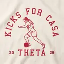 Kappa Alpha Theta Kicks for Casa Graphic Crewneck