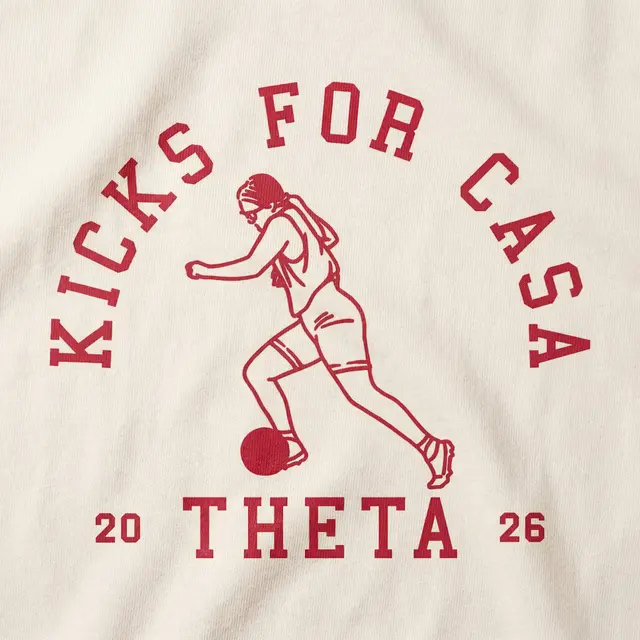 Kappa Alpha Theta Kicks for Casa Graphic Crewneck
