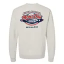 Moms Day Script with Baseballs Crewneck 2