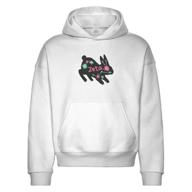 Zeta Tau Alpha Starry Bunny PR Hoodie 2