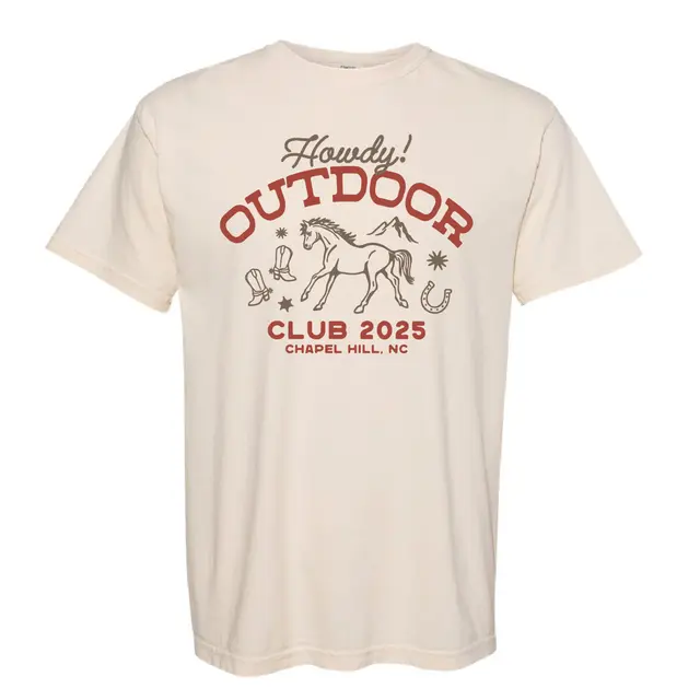 Outdoor Club Horse Illustration PR Shirt 2
