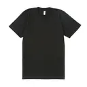 Los Angeles Apparel S/S Fine Jerset PKT Tee 4.3 OZ 24006 Black Front