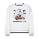Pi Kappa Alpha Bold Block Lettering Hot Dog Cart Parent's Weekend Sweater 2