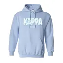 Kappa Kappa Gamma Polka Dot Text PR Hoodie 2