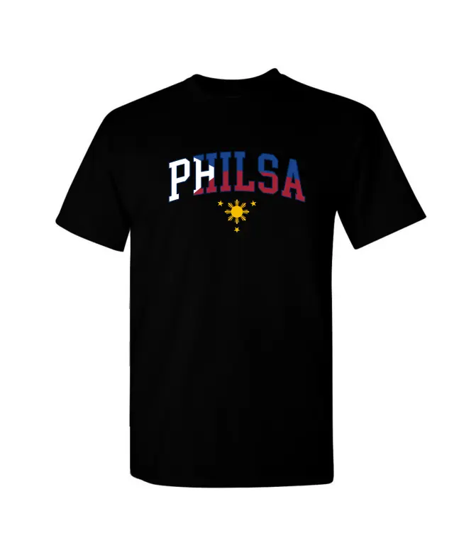 Filipino Student Association Color Blocked Lettering PR Shirt