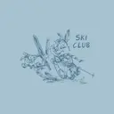 Ski Club Adorable Bunny Skiing PR Crewneck