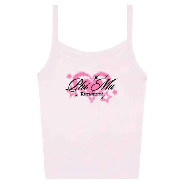 Phi Mu Starry Heart Recruitment Tank 2