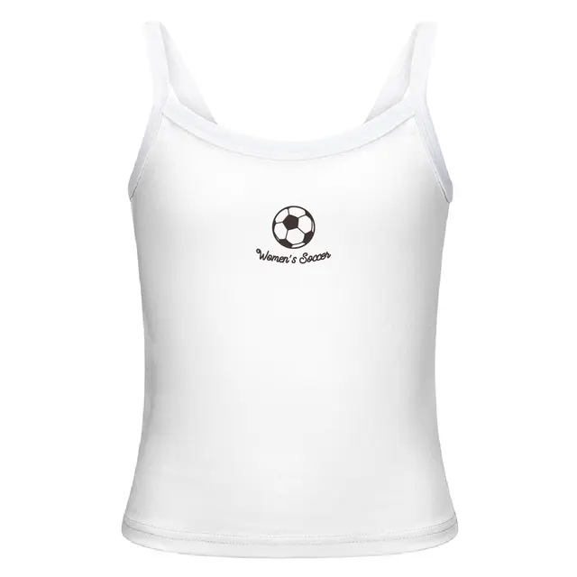 Women's Soccer Team Bold Ball Graphic PR Tank 2