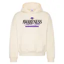 Alpha Chi Omega Awareness Saves Lives Text Philanthropy Hoodie 2