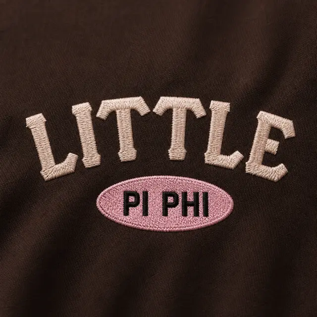 Pi Beta Phi Hand Drawn Lettering Big Little Reveal Tank