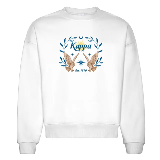 Kappa Kappa Gamma Owl and Star PR Crewneck 2