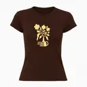 Phi Sigma Sigma Floral Vase Graphic Bid Day Shirt 2