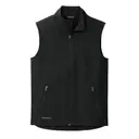 Eddie Bauer Eddie Bauer® Stretch Soft Shell Vest Deep Black Front