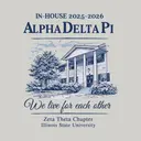 Alpha Delta Pi House Illustration PR Sweater
