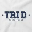 Delta Delta Delta polka dot block lettering Rush Shirt