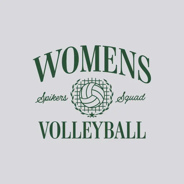 Women's Volleyball Spikers Squad PR Crewneck