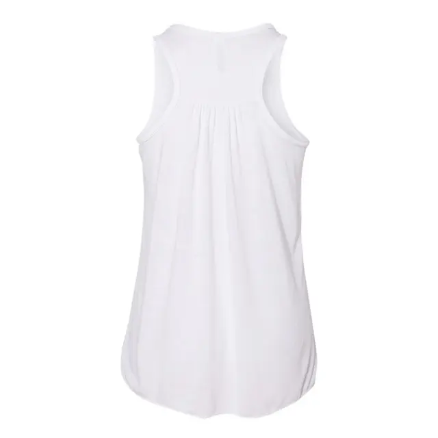 Bella + Canvas Youth Flowy Racerback Tank 8800y White Back