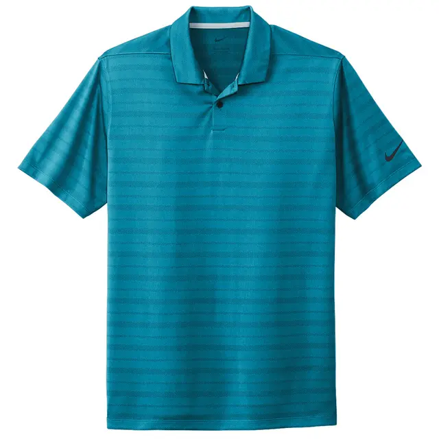 Customizable Nike Dri-FIT Vapor Jacquard Polo nkdc2115 Marina Front