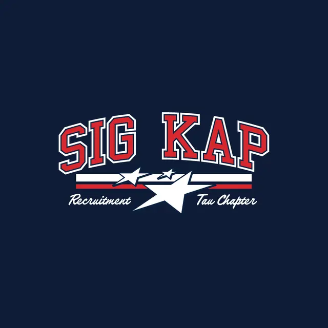 Sigma Kappa Star Accents Recruitment Tanks
