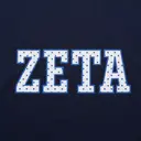 Zeta Tau Alpha Polka Dot Block Lettering PR Shorts