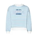 Rowing Team Striped Typography PR Crewneck 2