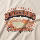 Alpha Sigma Phi Stadium Graphic Homecoming Hoodie