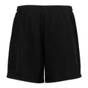 Unisex Tricot Mesh 5" Shorts Black Back