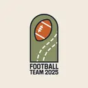 Football Team Arch Football Graphic PR Crewneck