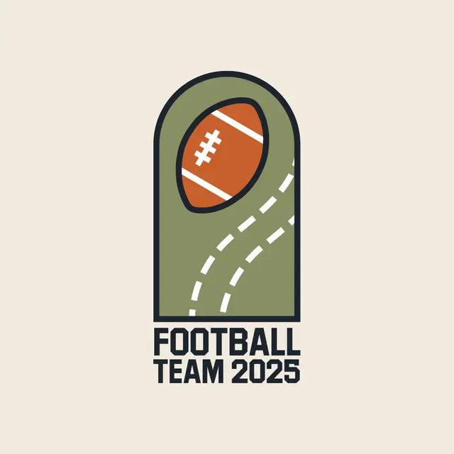 Football Team Arch Football Graphic PR Crewneck