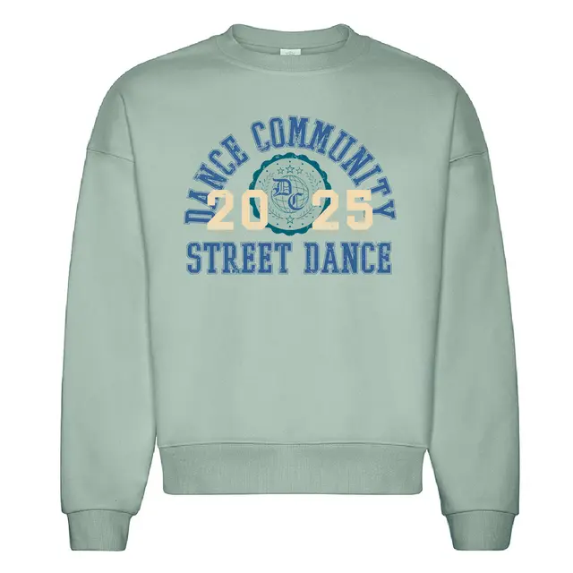 Dance Community Vintage Block Font PR Crewneck 2