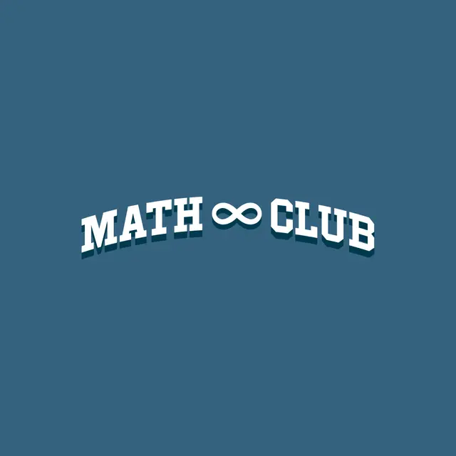 Math Club Bold Infinity Symbol PR Hoodie