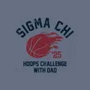 Sigma Chi Flaming Basketball Parent's Weekend Hoodie
