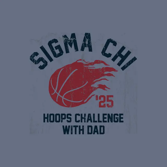 Sigma Chi Flaming Basketball Parent's Weekend Hoodie