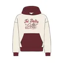 Delta Delta Delta Football Illustration Parents Weekend Hoodie 2