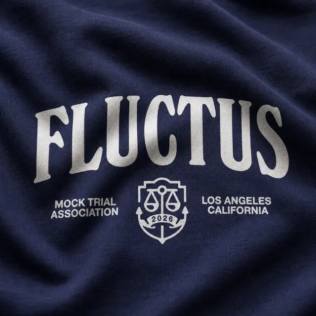 Mock Trial Association Block Lettering Emblem PR Hoodie
