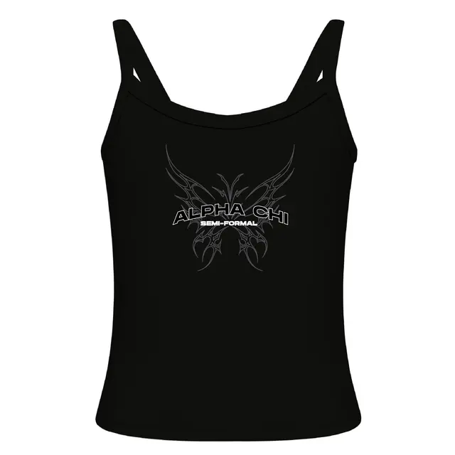 Alpha Chi Omega Bold Tribal Wings Semi Formal Tank 2