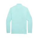 Vineyard Vines Men's Performance Club Quarter-Zip Crystal Blue Back