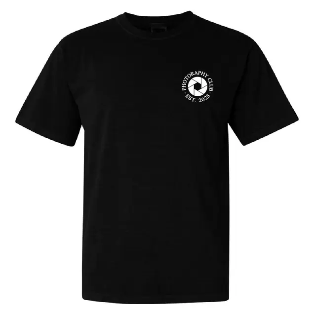 Photography Club Shutter Logo PR Shirt 2