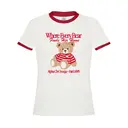 Alpha Chi Omega Hand Drawn Teddy Bear PR Shirt 2