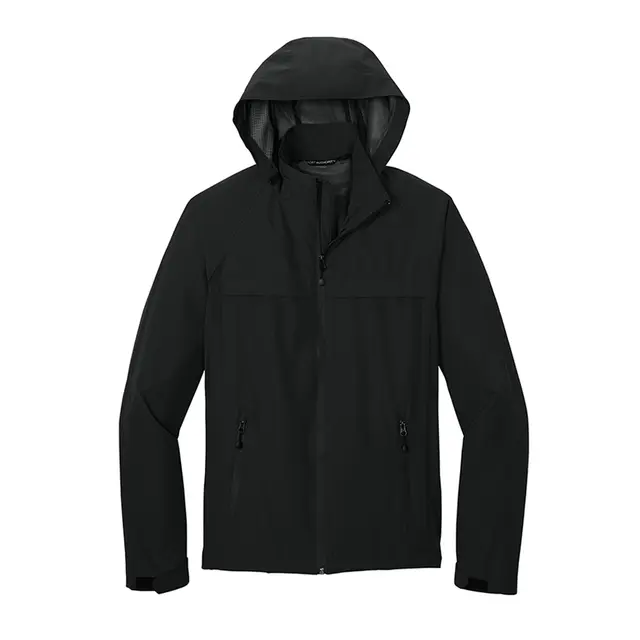 Port Authority Torrent Waterproof Jacket Black Front