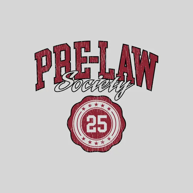 Pre-Law Society Bold Crest PR Sweater