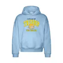 Delta Delta Delta Stack Serif Text Philanthropy Hoodie 2