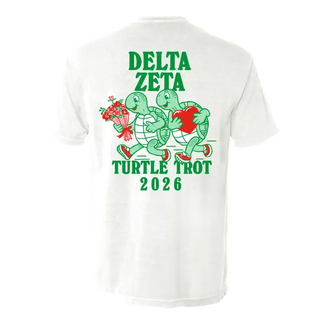 Delta Zeta Running Turtles Philanthropy Shirt 2