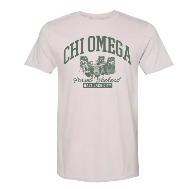 Chi Omega Picnic Vibes Parents Weekend Shirt 2