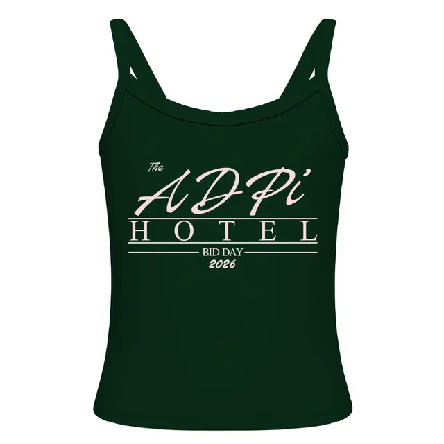 Alpha Delta Pi Hotel Style Rush & Bid Tank 2