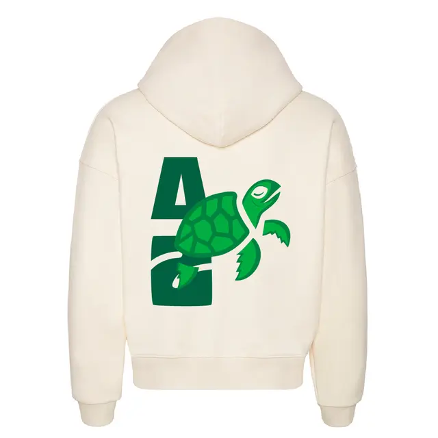Delta Zeta Turtle with Bold Text PR Hoodie 2
