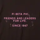 Pi Beta Phi Distressed Text PR Tank