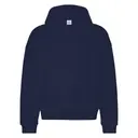 Fresh Prints Boston Hoodie Navy mto Front