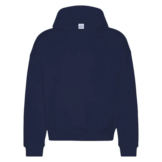 Fresh Prints Boston Hoodie Navy mto Front