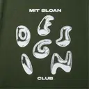 MIT SLOAN Glossy Lettering Design Club Shirt